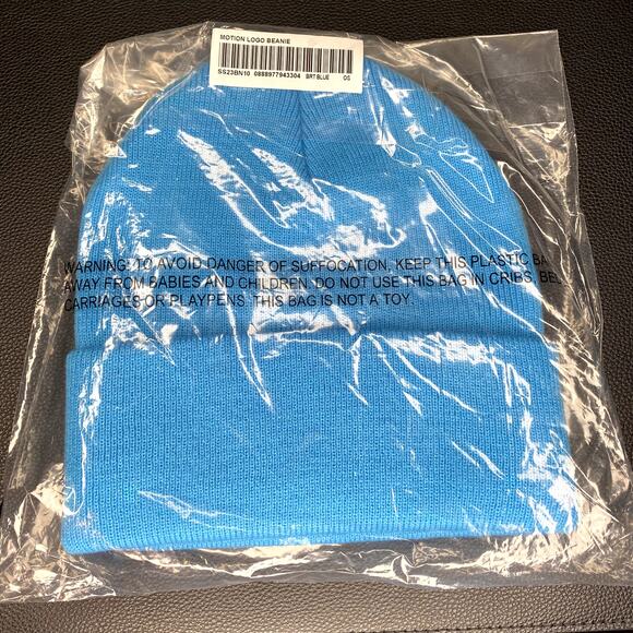 Supreme Motion Logo Beanie Bright Blue - Picture 3 of 4